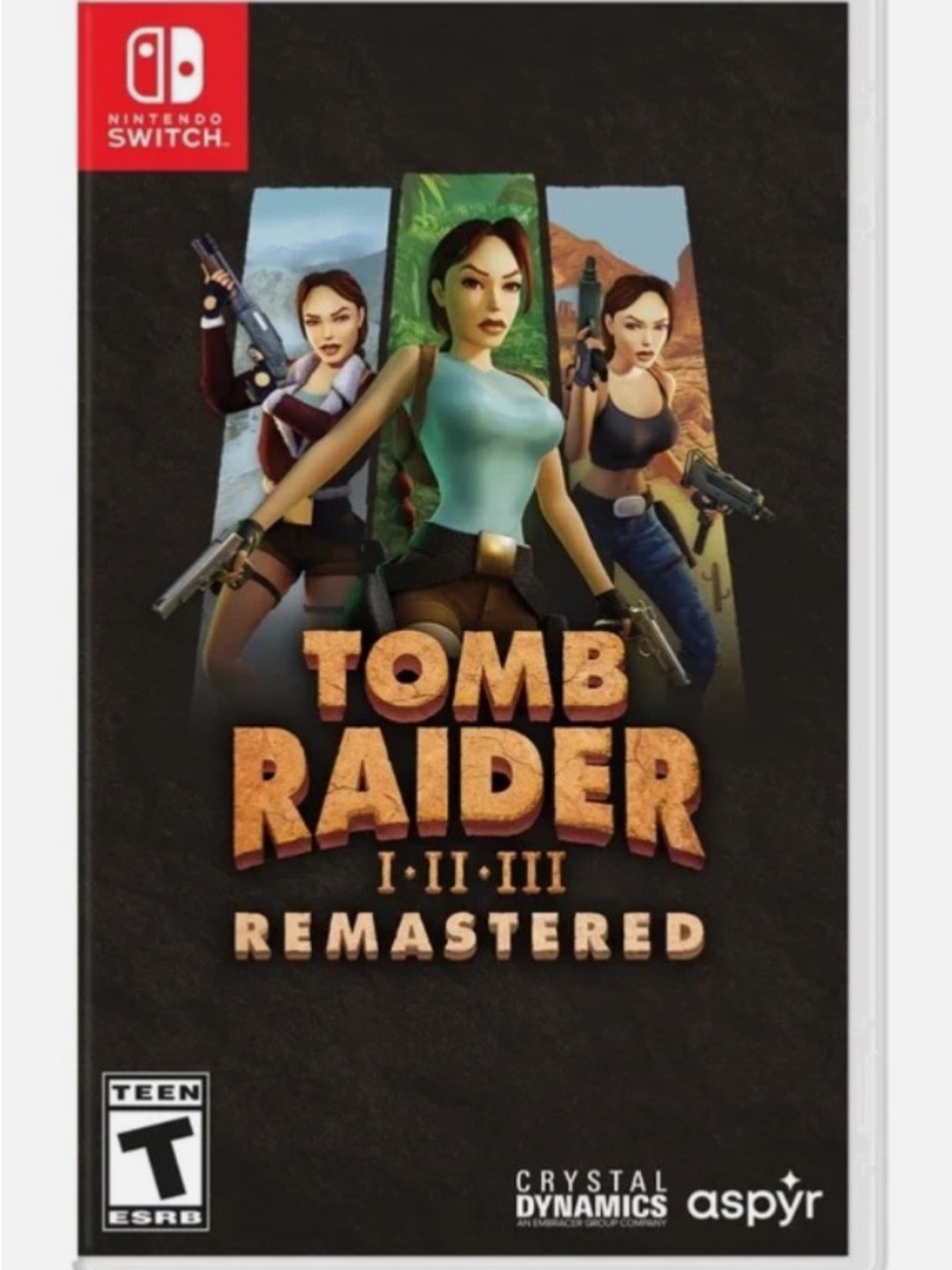 Tomb Raider I-II-III Remastered (Nintendo Switch) BRAND NEW, SEALED